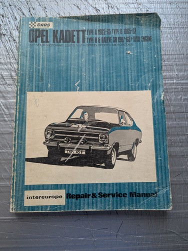 Opel kadett type - opel,