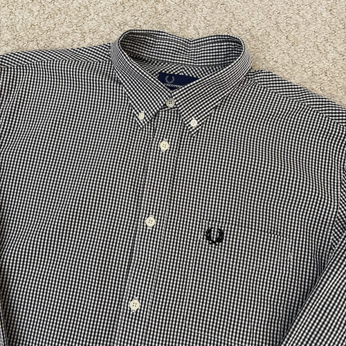 Fred perry mens large gingham - mens,