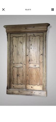 Antique european stripped pine - european,