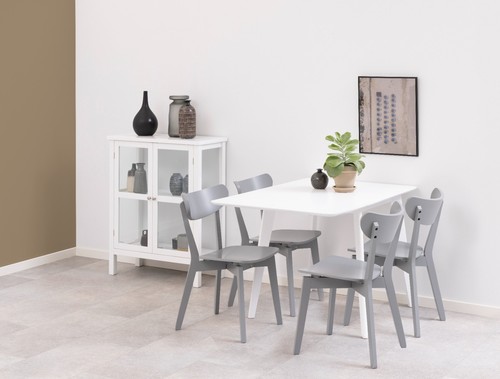 Roxby all grey chairs curved - chairs, -curved