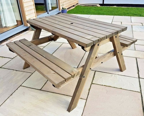 Picnic bench dining table set - picnic,