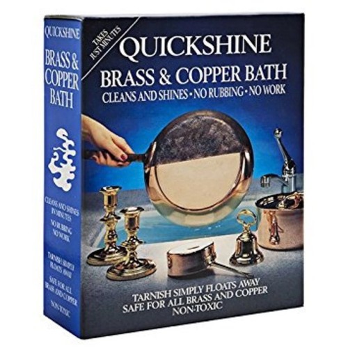 Quickshine brass and - and, copper