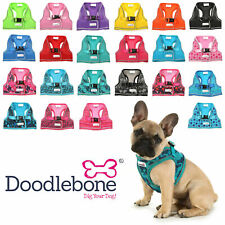 Doodlebone Dog Harness Snappy EASY FIT AirMesh Padded Vest 7 SIZES 22 COLOURS