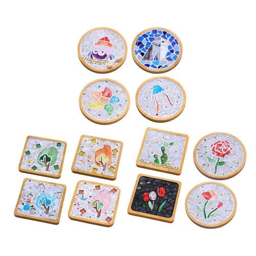 Pieces diy mosaic coaster - 4,