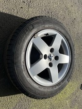 Peugeot 207 Alloy wheel tyre