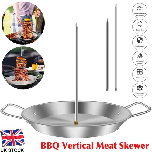 Vertical meat skewer grill bbq - meat,