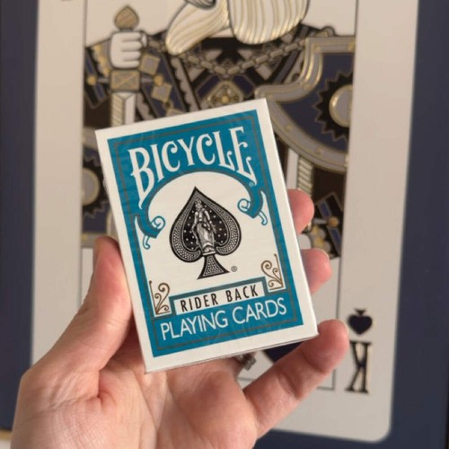 Bicycle playing - bicycle®, (turquoise)