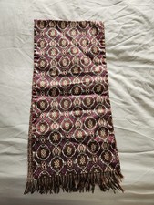 Vintage Gents Reversible Scarf Silk and Fine Wool Never Used
