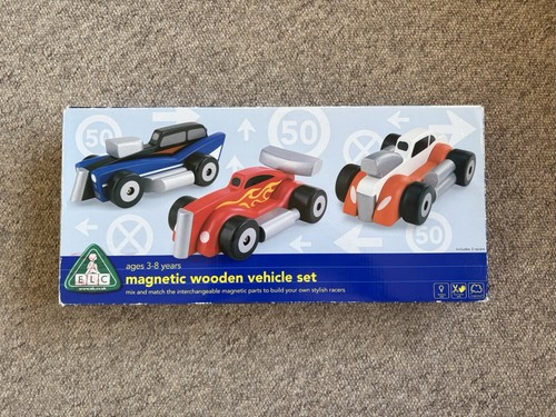 Elc magnetic wooden vehicle - magnetic,