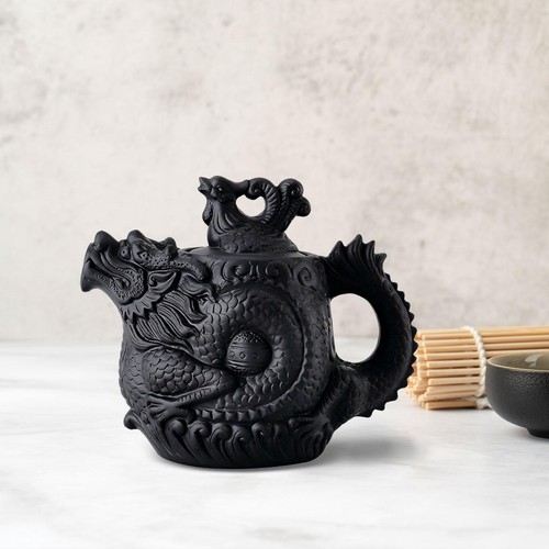 Purple clay teapot - teapot, kung