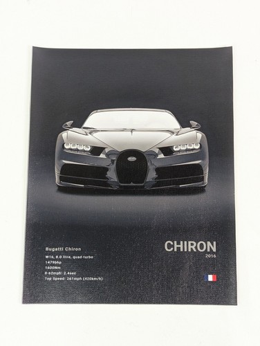 Bugatti chiron poster - chiron,