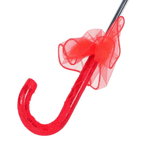Red wedding bride umbrella - red,