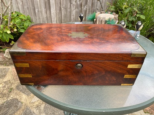 Large antique campaign - campaign, box