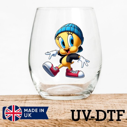 Tweety bird 8pcs dtf - tweety, uv