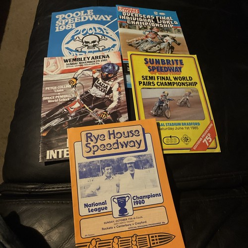 Speedway programmes mixed - speedway,