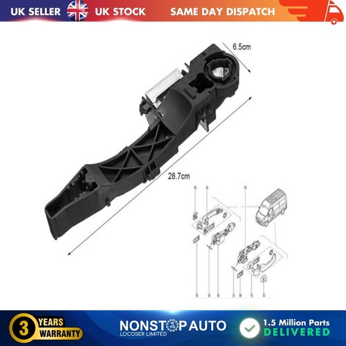Left side sliding door handle - sliding,
