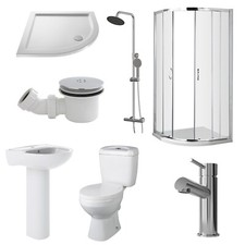 Bathroom Suite 700mm Quadrant