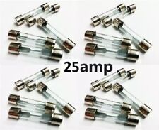 25Amp Glass Fuse 12V Quick