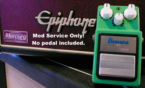 Modify your ibanez ts9 tube - modify,