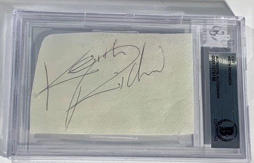 Keith richards signed - keith,