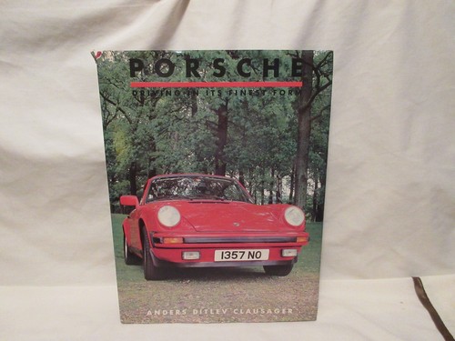 Hardcover book porsche - book, by