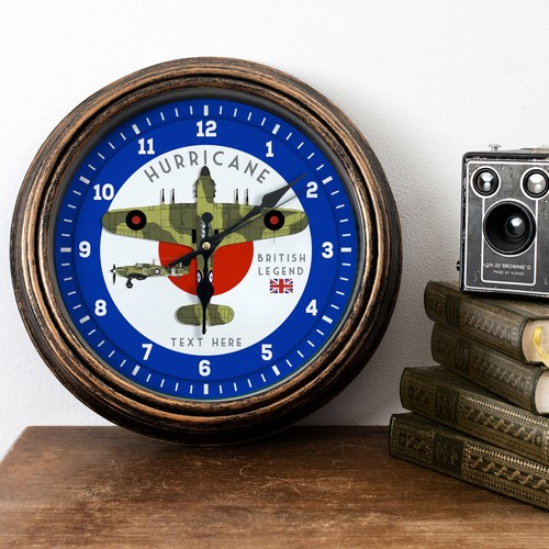 Hawker hurricane clock - hawker,