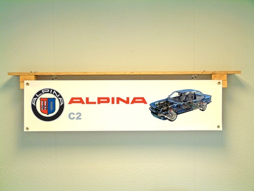 Alpina cutaway car banner - alpina, c2