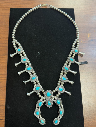 Vintage navajo squash blossom - navajo,
