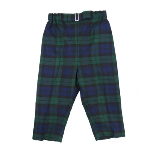 Child tartan trews black - tartan,