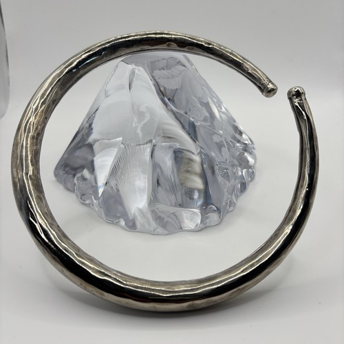 Modernist silver tone torque - modernist,