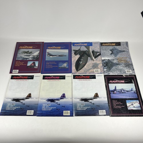 Flightline magazine lot 8 - lot, of