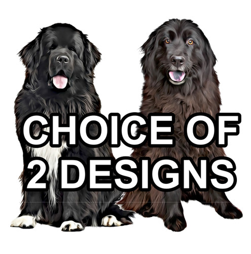 Newfoundland self adhesive - adhesive, dog