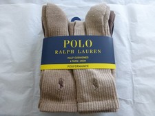 Mens 6 pk Sock Polo Ralph