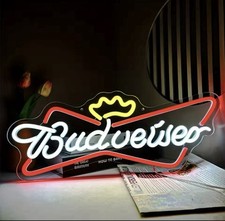 Budweiser Neon Sign - Colorful