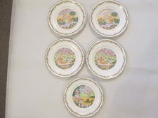 ''Gien'' French plates X5 -