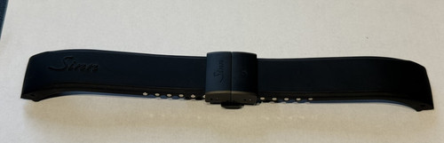 Sinn 20mm black rubber strap
