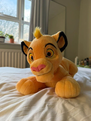 Disney store simba plush - simba,