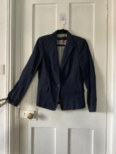 Ladies lined jacket navy size - jacket,