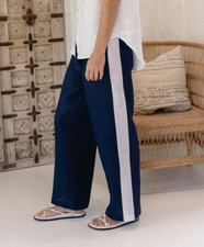 See Saw SS59 Navy/White Linen