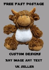 Personalised highland cow - highland,