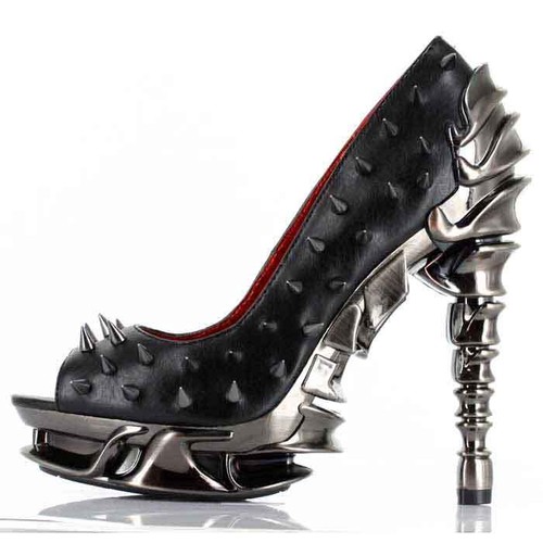 Hades talon black spiked stud - hades,