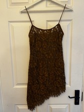 Zara Mustard Strappy Lace