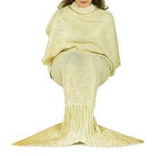 Luxury Mermaid Tail Blanket