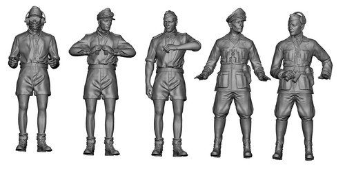 Ww2 german tank crew soldiers - ww2,