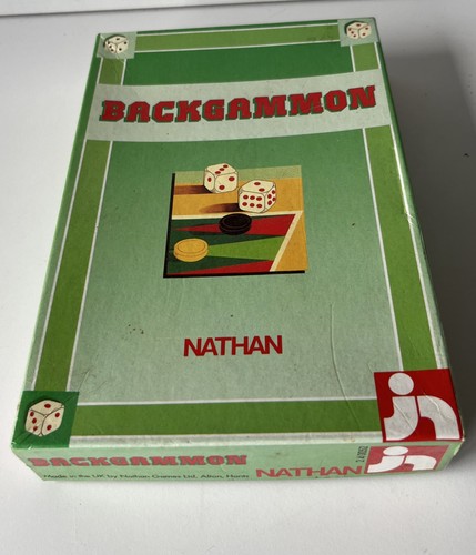 Vintage travel backgammon set - vintage,