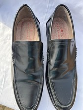 Mens Jeff Banks Black Leather