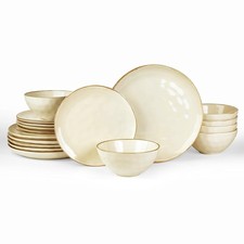 18pc Stoneware Dinner Set –