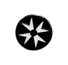 Round Knights of Malta Lapel