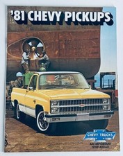 1981 Chevrolet Pickups Dealer