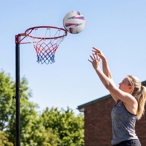 Freestanding netball hoop - freestanding,